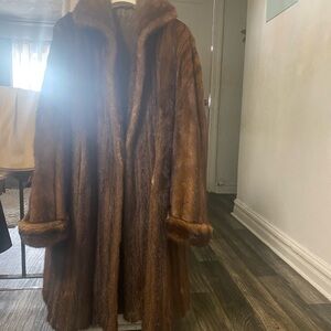 Luxurious Brown Fur Coat